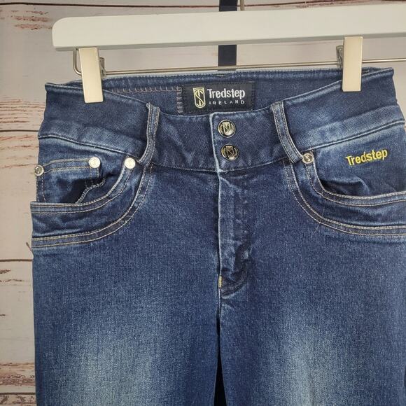 Tredstep Ireland Denim Riding Breeches Size 24 - Picture 3 of 11